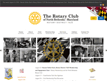 Tablet Screenshot of nbrotary.org